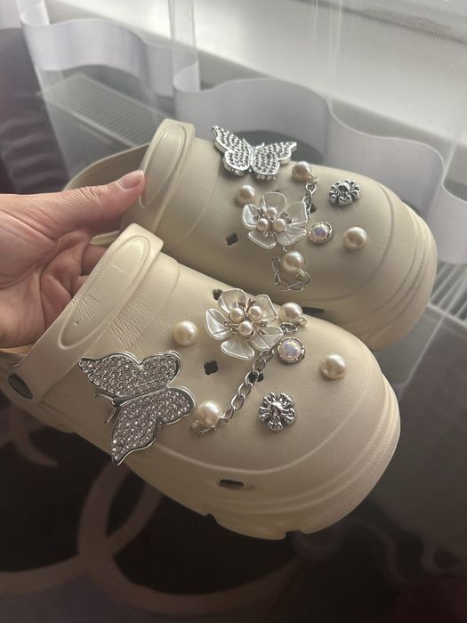 Крокси жіночі, на високій підошві