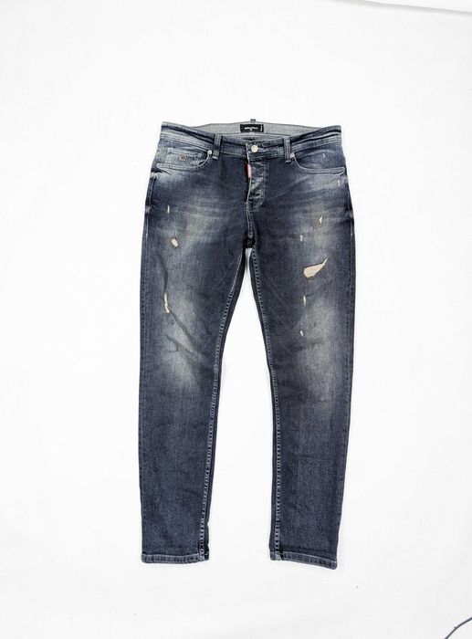 Dsquared2 niebieskie jeansy L