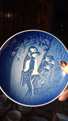 Тарелка коллекционная настенная Copenhagen porcelain