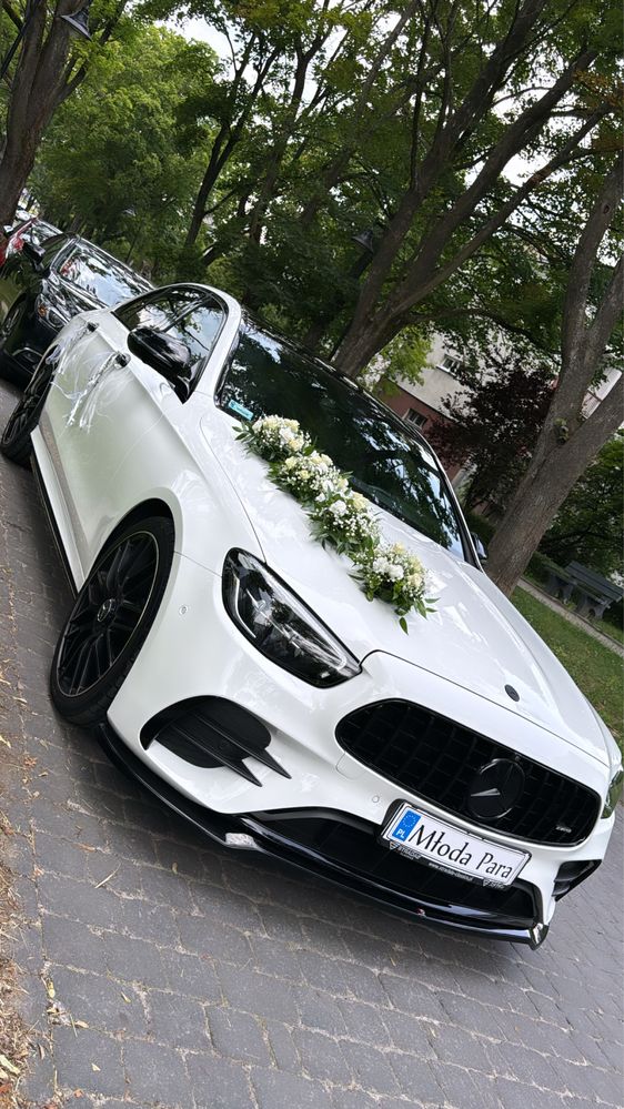 Auta do ślubu - Mercedes AMG e-klasa 2023r, SL Cabrio wolne terminy