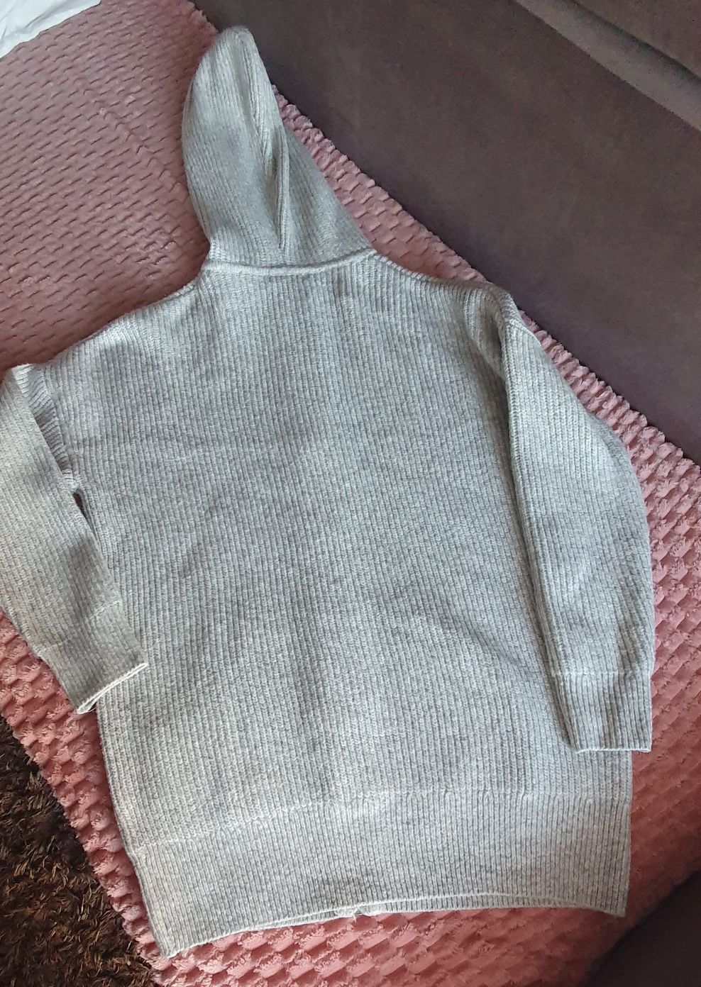 Sweter damski z kapturem h&m, Sweter damski M, sweter zimowy M, swetr