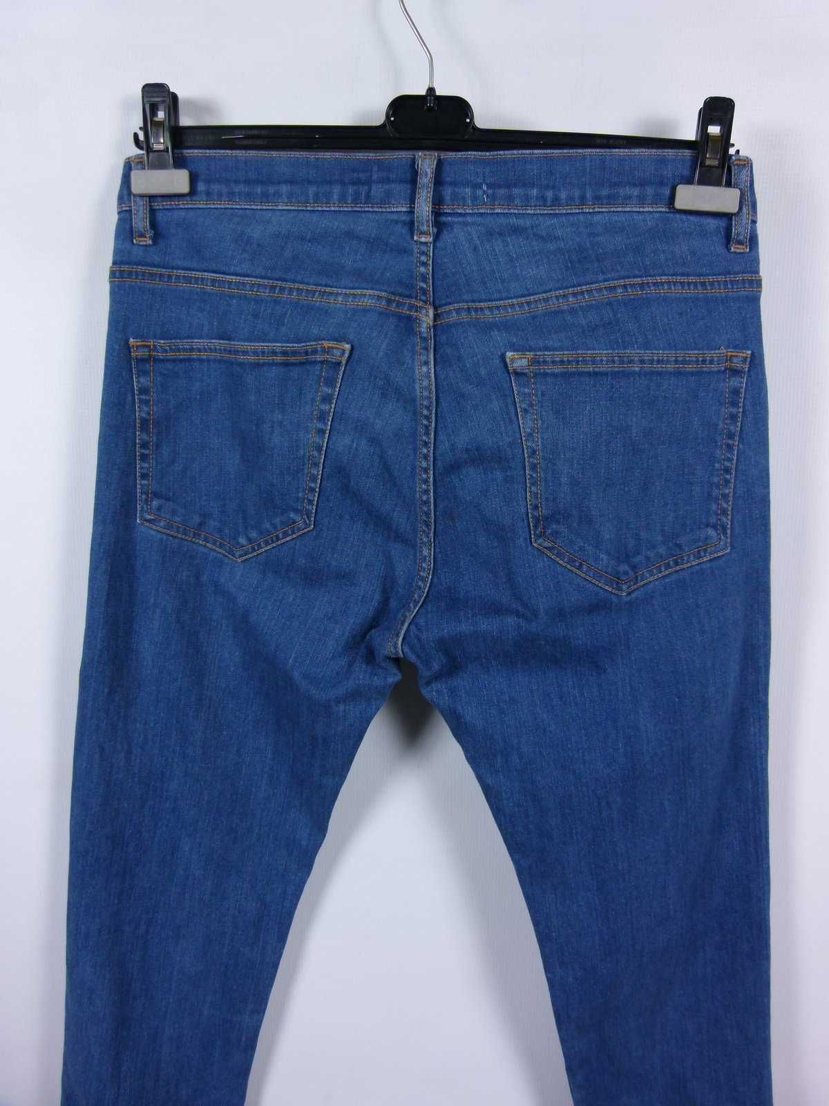 TOPMAN stretch skinny spodnie dżins / 32L EUR 81cm