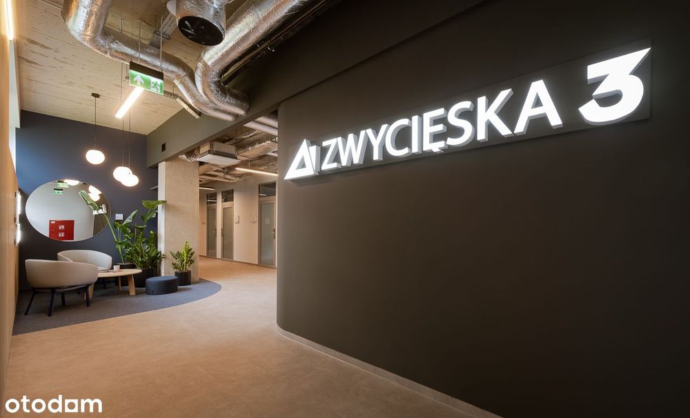 Nowoczesne biuro / gabinet – Zwycięska 3, Wrocław PROMOCJA