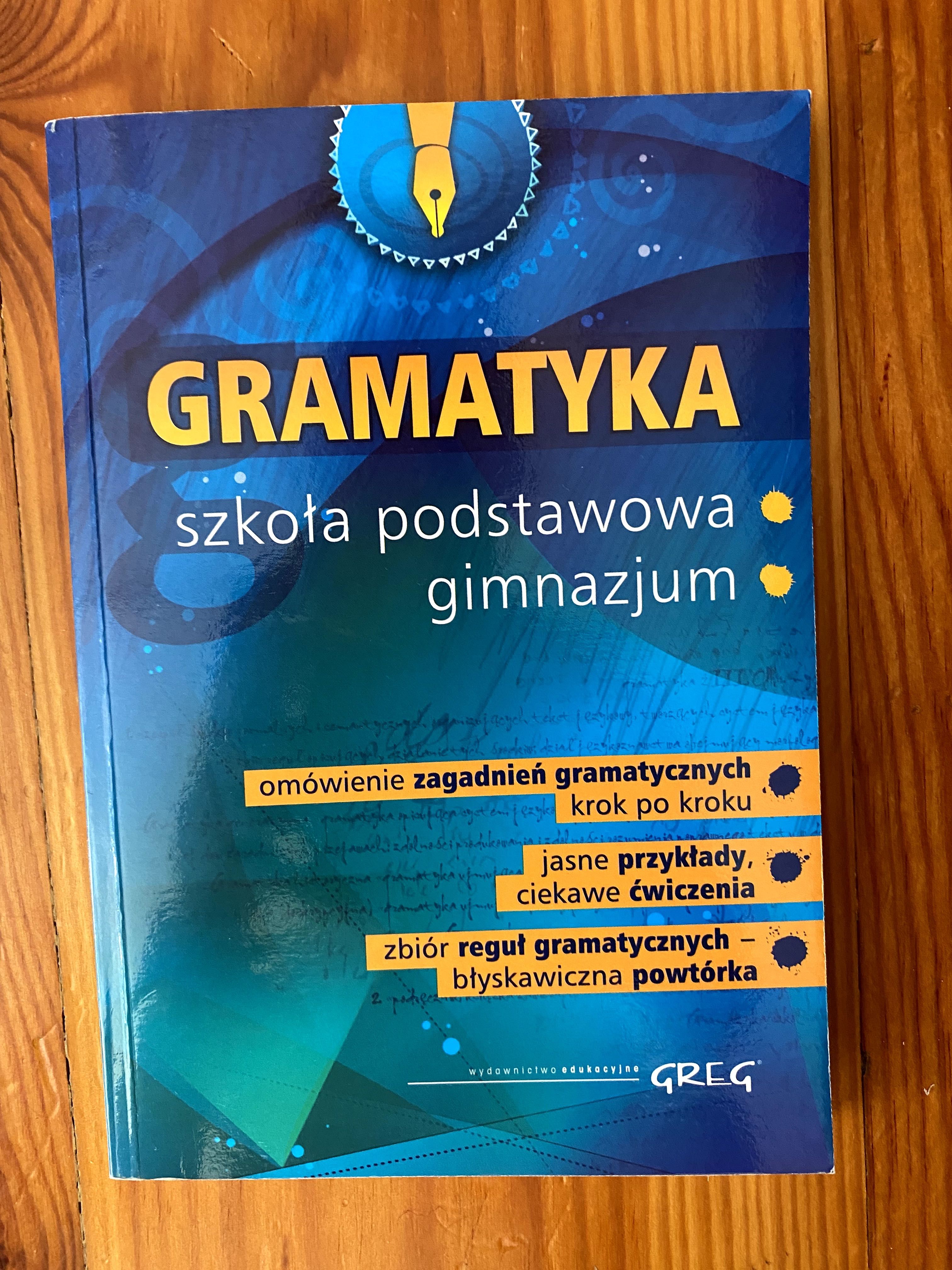 Repetytorium. Gramatyka- szkoła podstawowa i gimnazjum.