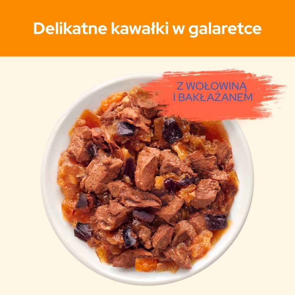 Purina Cat Chow Adult wołowina w galarecie 26 x 85g