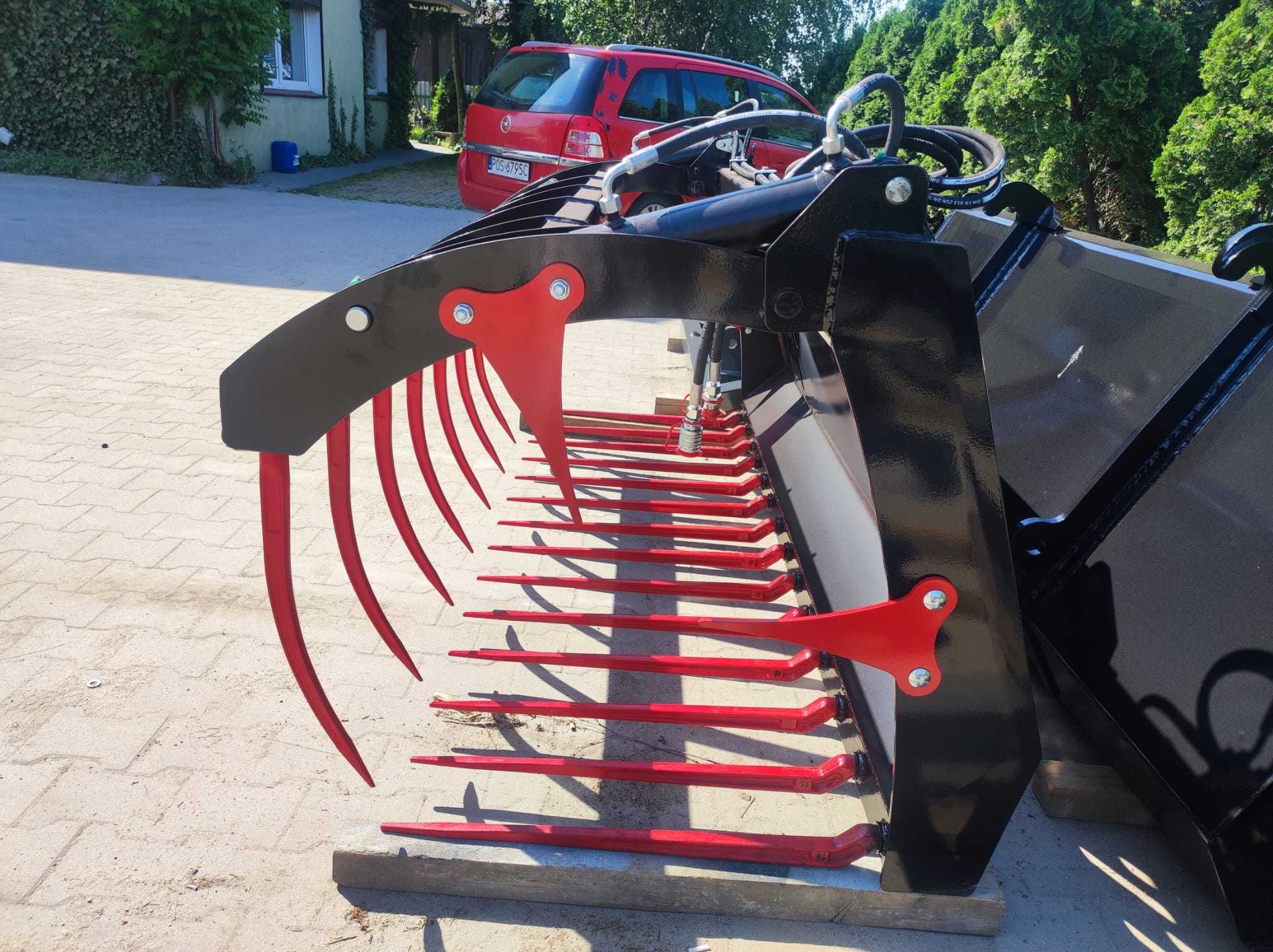 RATY! Krokodyl wzmacniany 180 cm ładowarka, m: JCB, Manitou, Merlo