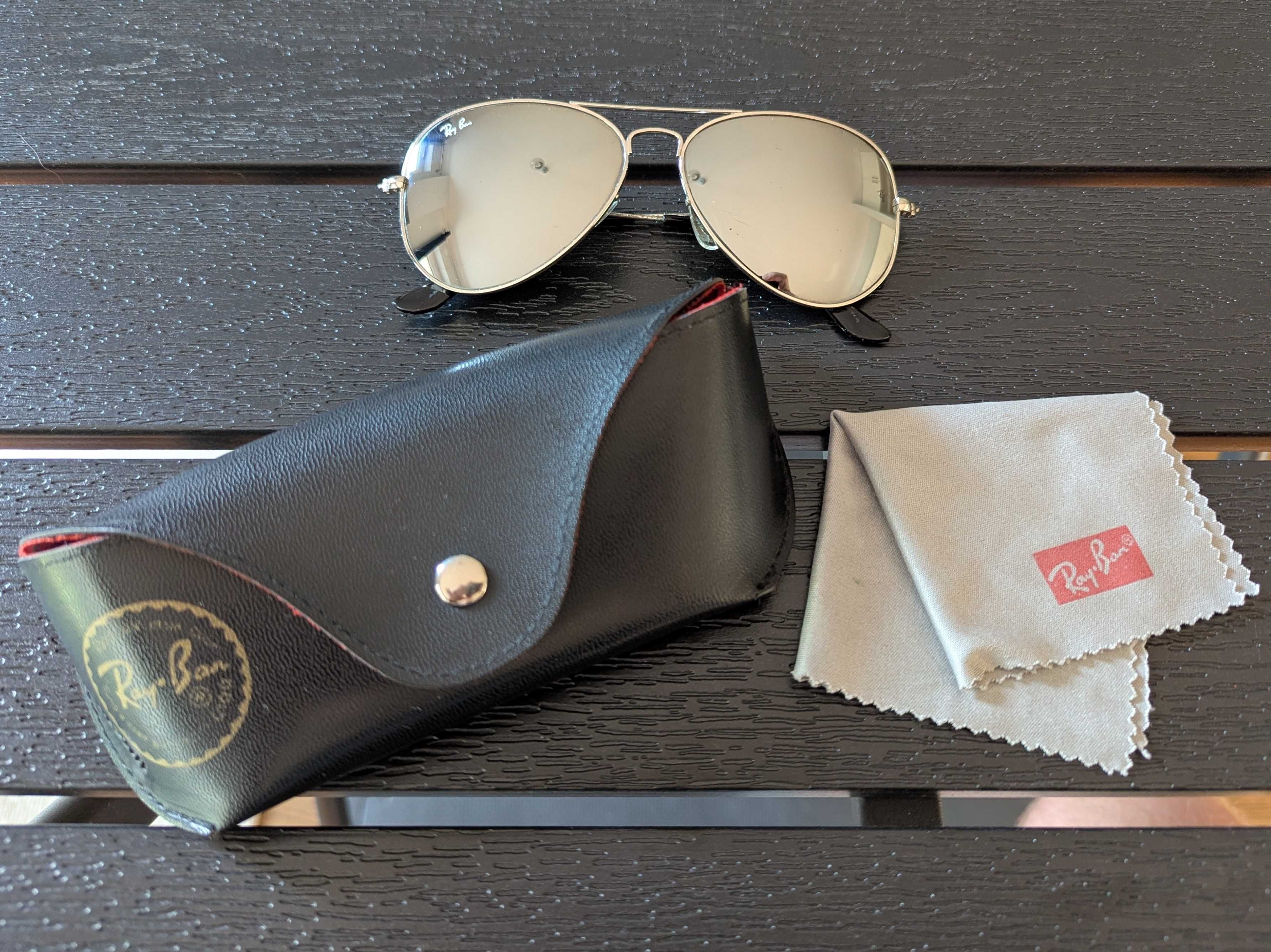 Okulary RAY-BAN RB3025 AVIATOR / stan bardzo dobry