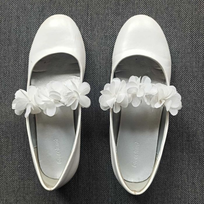 Graceland r. 35 balerinki, czółenka, baletki półbuty białe