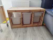 Ikea trofast z pojemnikami