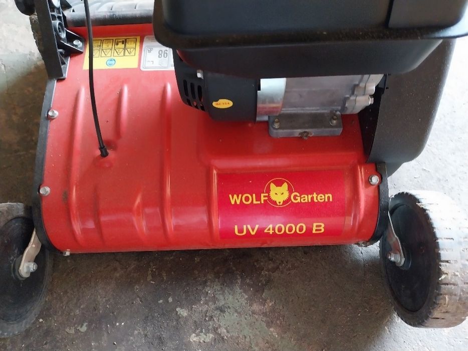 Wertykulator spalinowy wolf garten uv 4000 b moc 3 KM