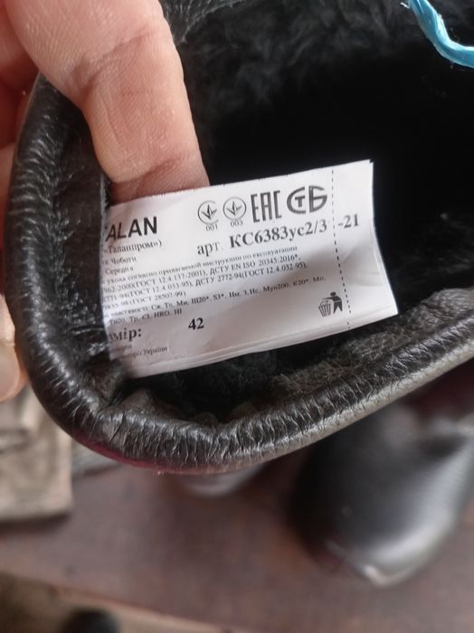 Чоботи чоловічі зимові Talan