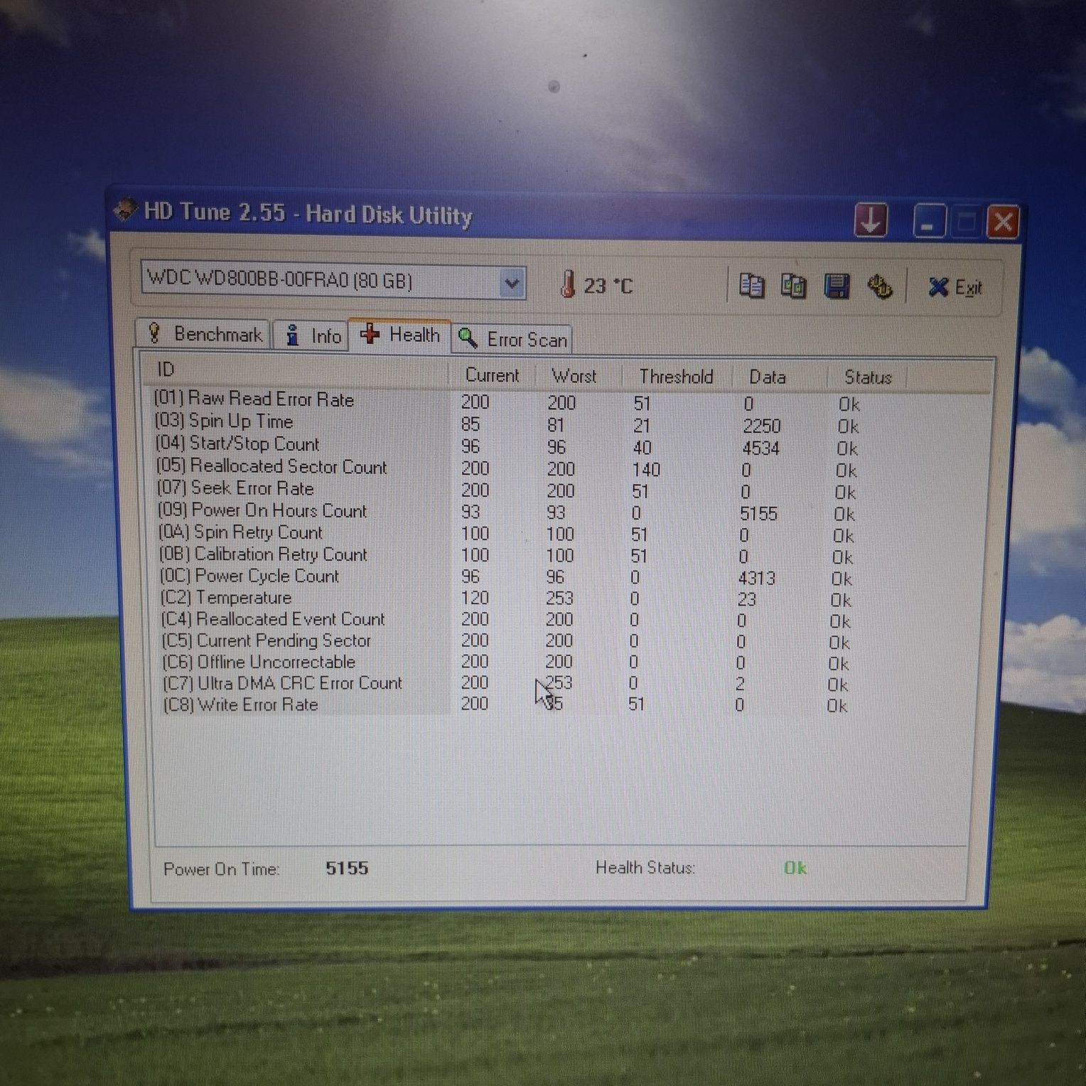 Dysk twardy HDD 3.5" WD 80GB IDE/PATA  WD800BB-00FRA0