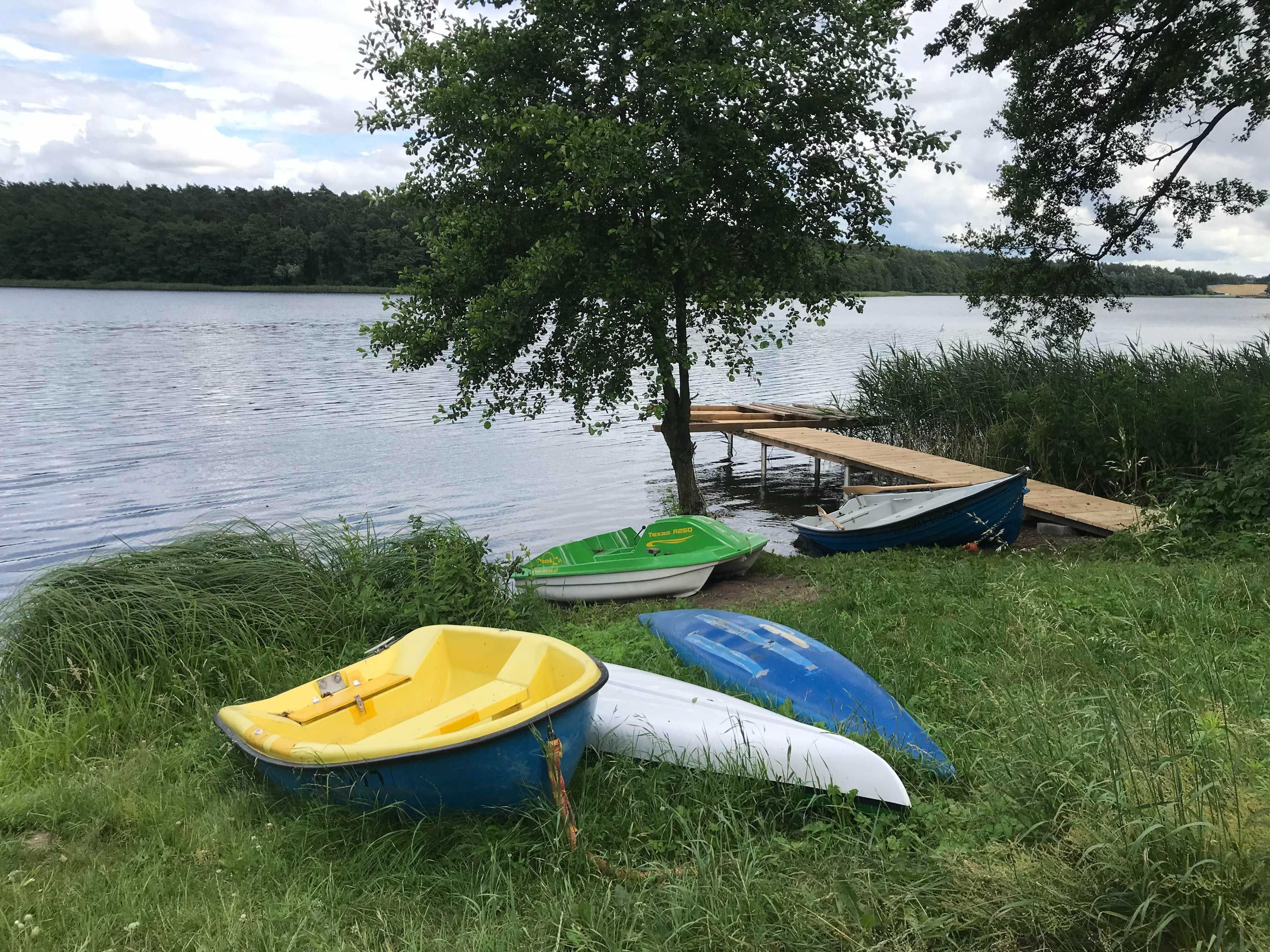 Wolne Domki nad jeziorem Chojno, Camping, własna linia brzegowa