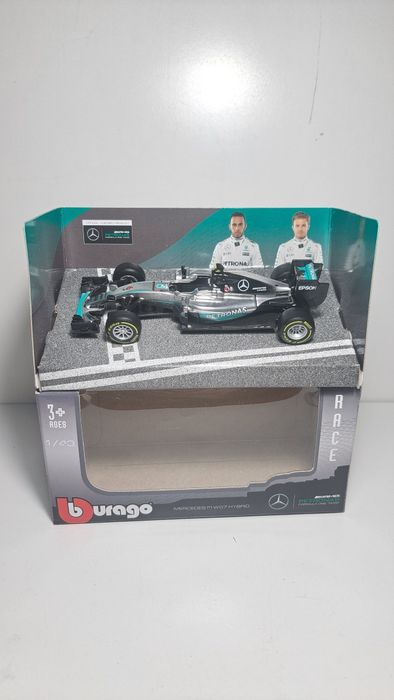 Mercedes F1 W07 Hybrid Lewis Hamilton Campeão 2016 1:43