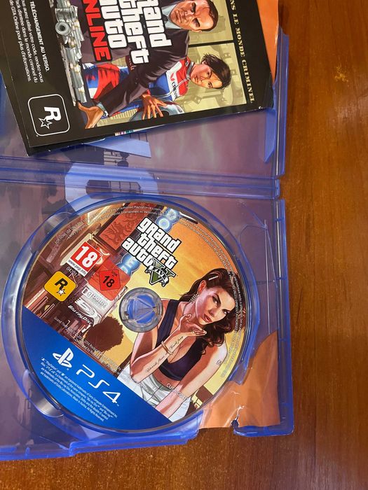 Диск для Playstation 4 Gta 5.
