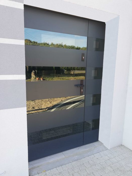 Drzwi zewnętrzne drewniane na każdy wymiar CZYSTE POWIETRZE