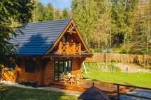 Domek*balia-jacuzzi, sauna ,góry Beskidy , wypoczynek ,relaks.