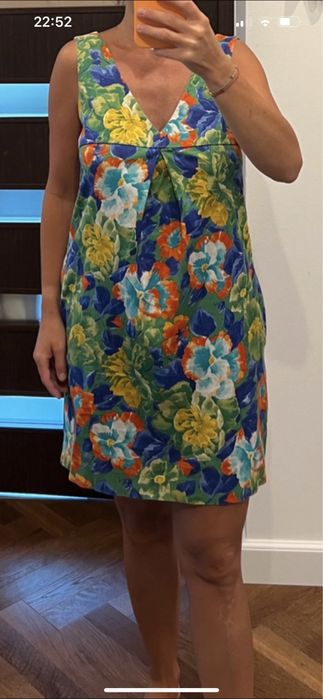 Sukienka zara w kwiaty