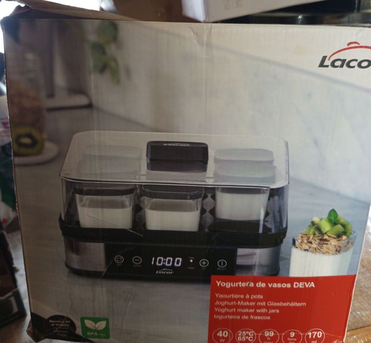 йогуртниця Lacor Yogurtera de Vasos DEVA