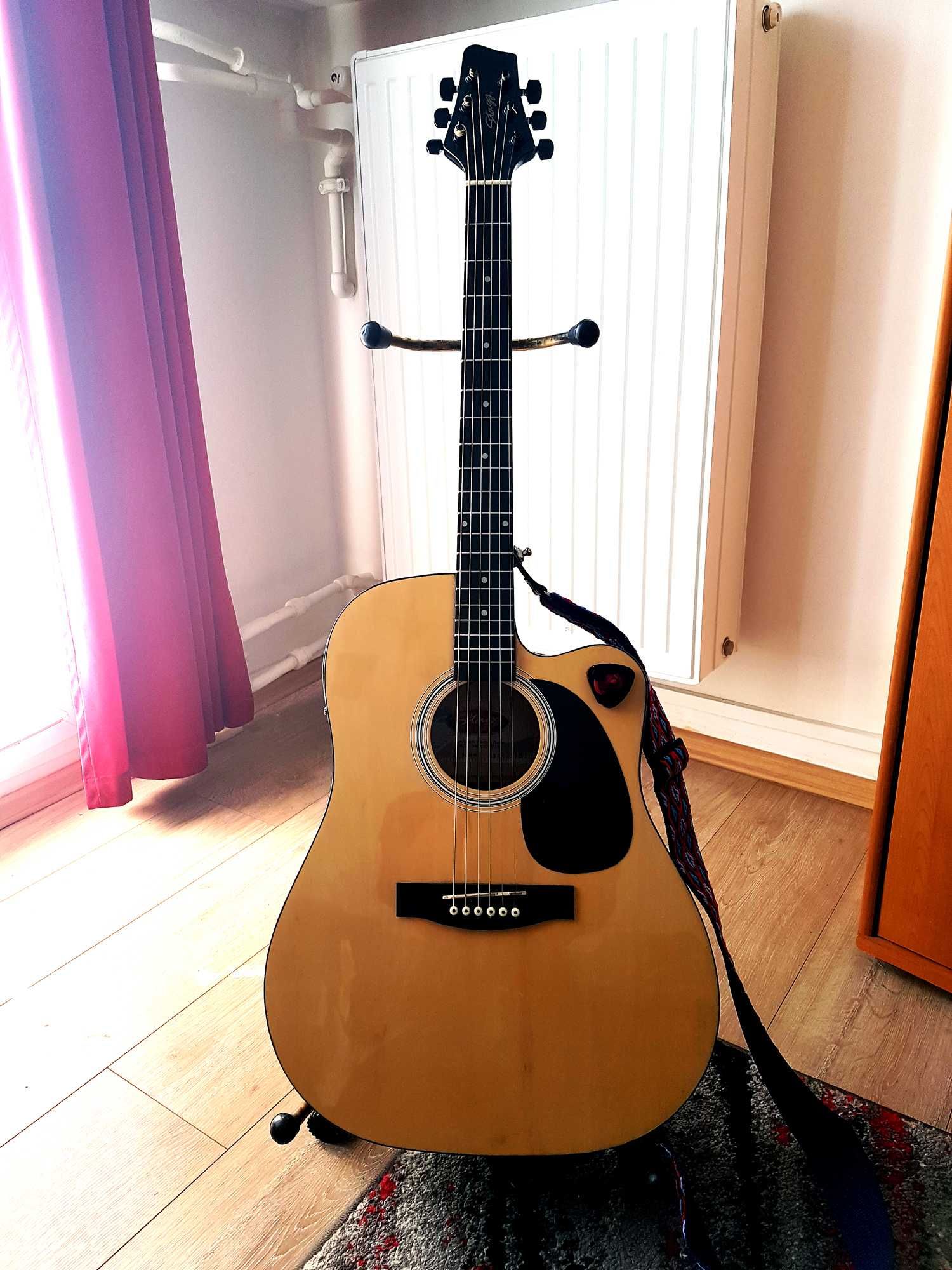 Gitara Elektro-Akustyczna STOGG SW 203 CETU-N