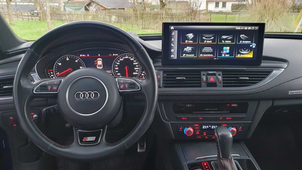 Stacja Android do Audi A4 A5 A6 A7 Q3 Q5 Q7 CarPlay MMI 3g 12 cali
