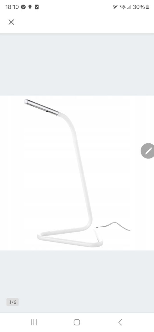 Lampka na biurko Ikea