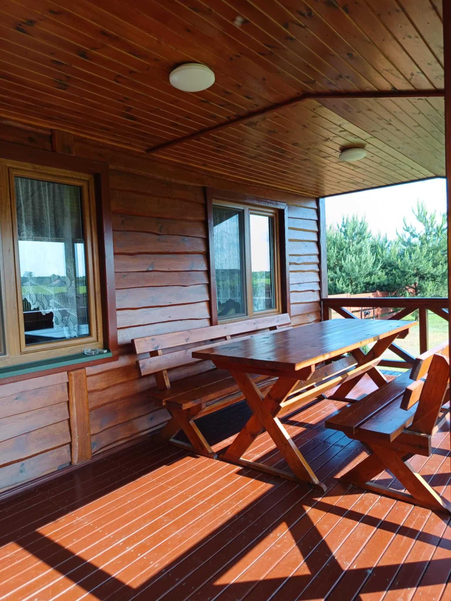 Domek na wynajem + Balia-Jacuzzi/Sauna