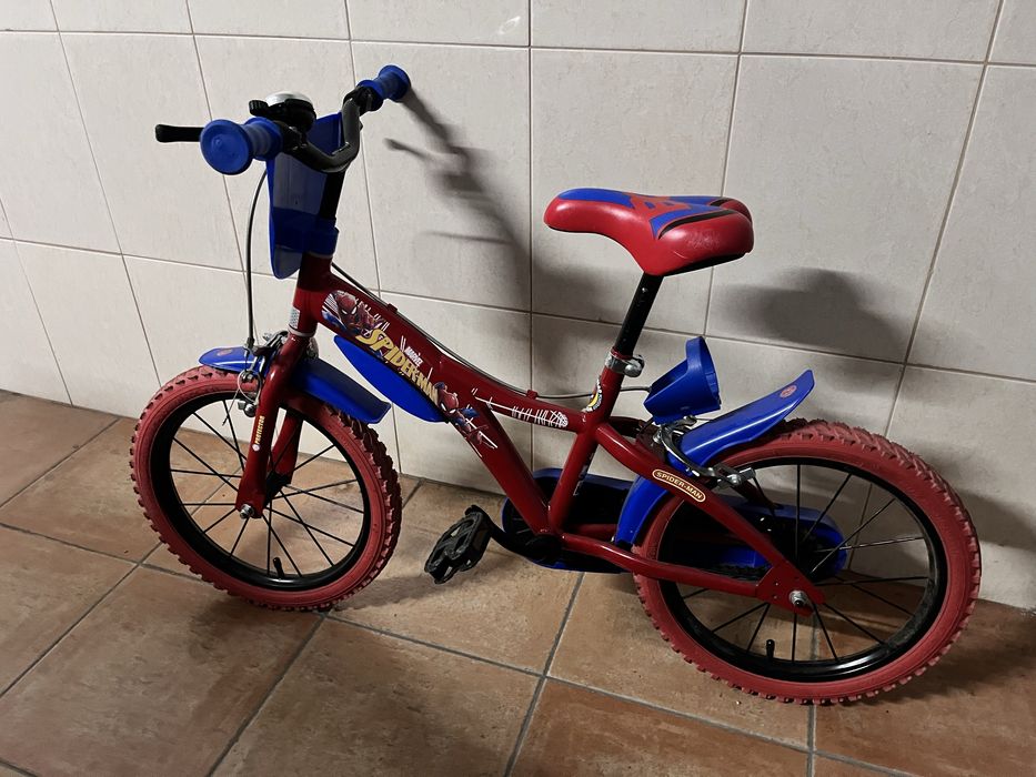 Bicicleta criança Spiderman