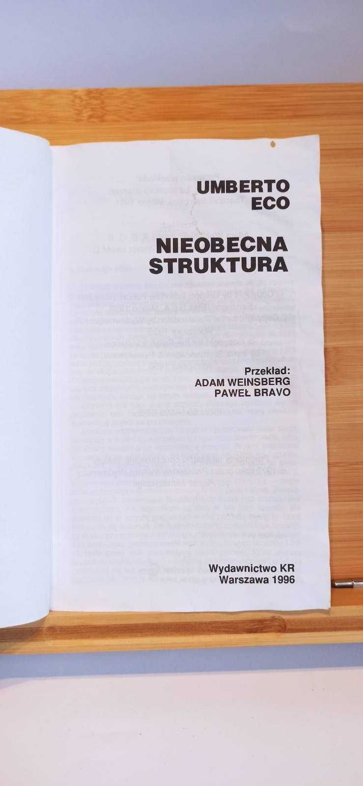Umberto Eco / Nieobecna Struktura