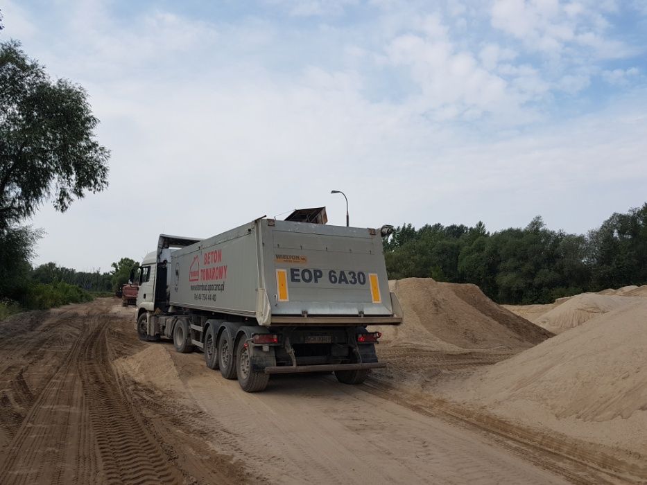 Piasek,wiślany do murowa,piach,kopalniany Transport otwock i okolic