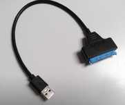 Cabo de dados USB 3.0 conversor disco rigido 2.5 SATA SSD