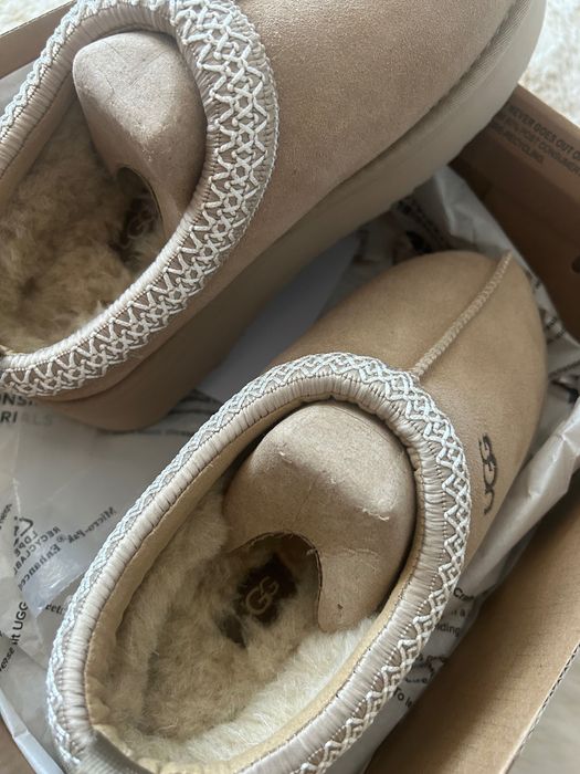 Ugg tazz kapcie damskie buty damskie botki skóra naturalna i wełna