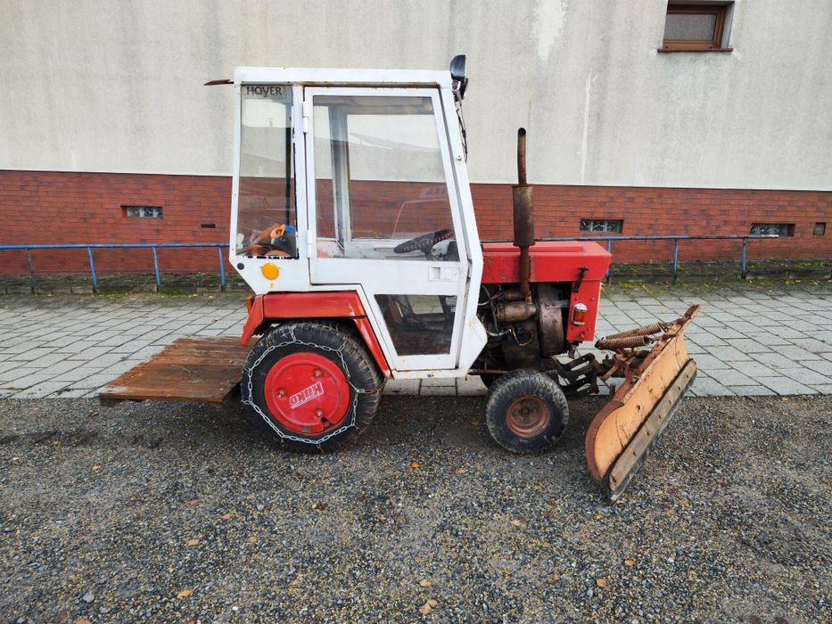 Mini Traktor HAKOTRACK plug odśnieżanie / transport