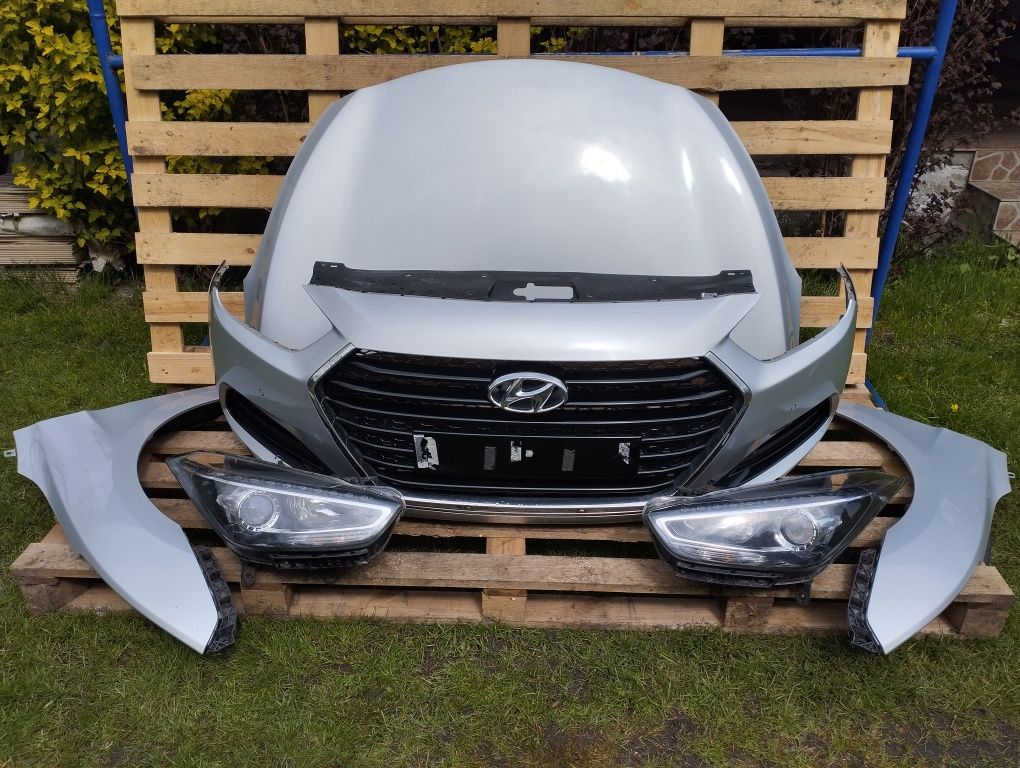 Hyundai i40 lift maska zderzak błotnik pas chłodnica CRDi N3S komplet