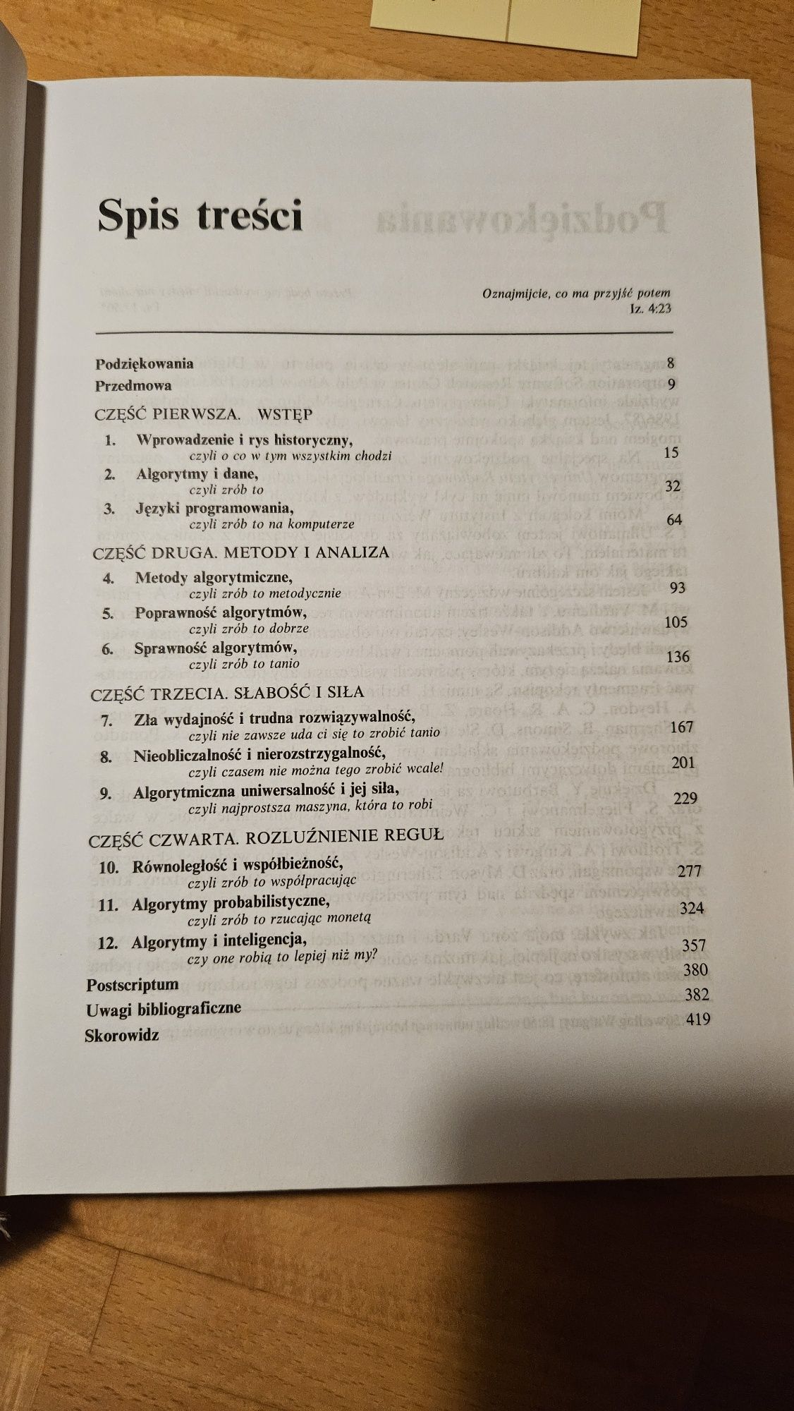 Rzecz o istocie informatyki książka David Harel wydanie trzecie