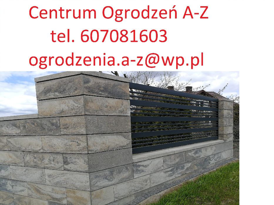 Joniec Styrobud Kost-bet / ogrodzenia płoty/ Pustaki ogrodzeniowe