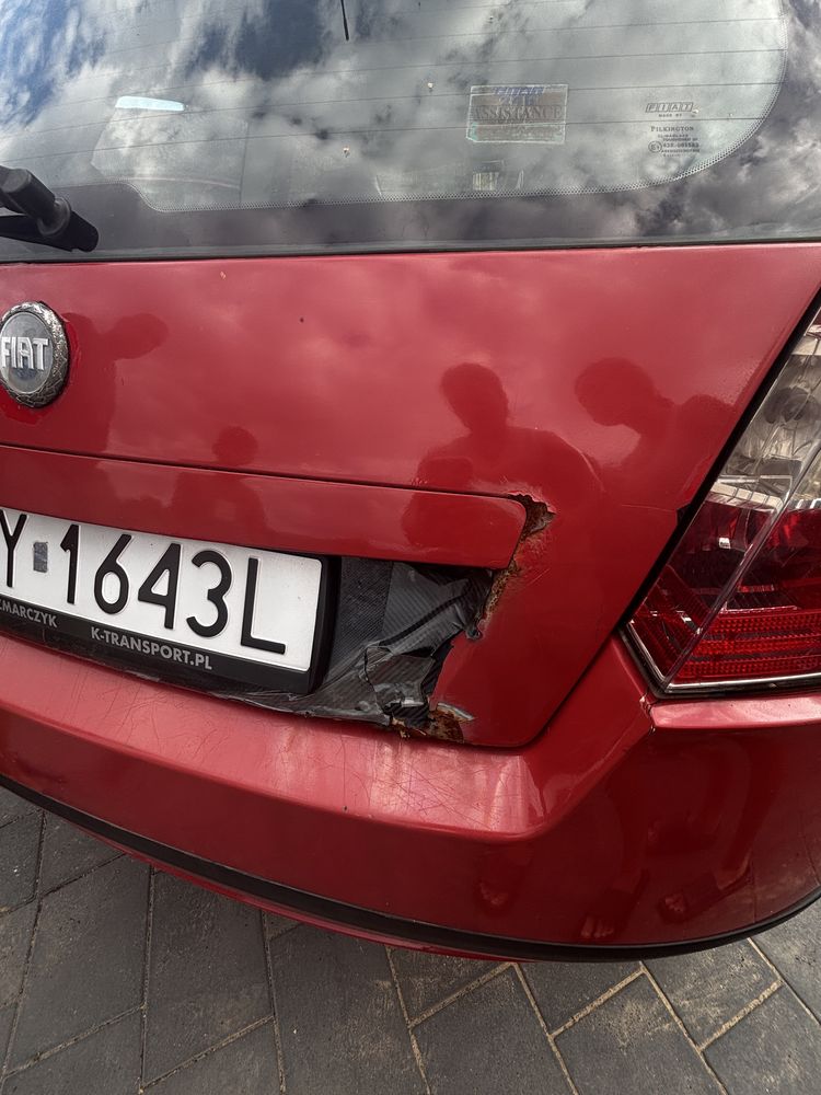 Fiat stilo 1,4 czerwony