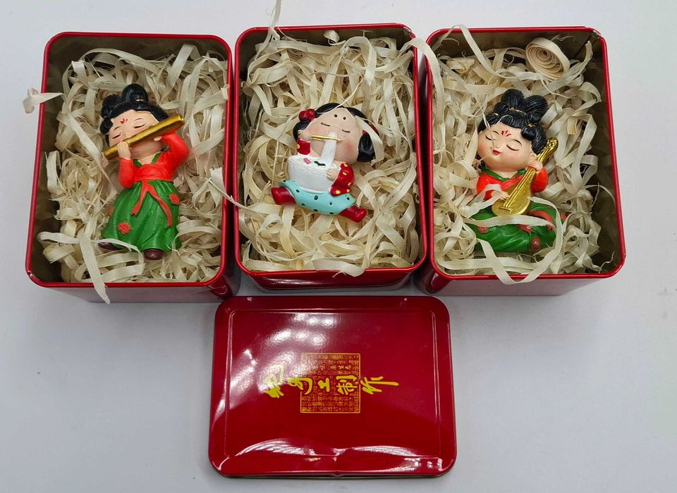 Zestaw azjatyckich magnesów w pudełeczkach 3 sztuki