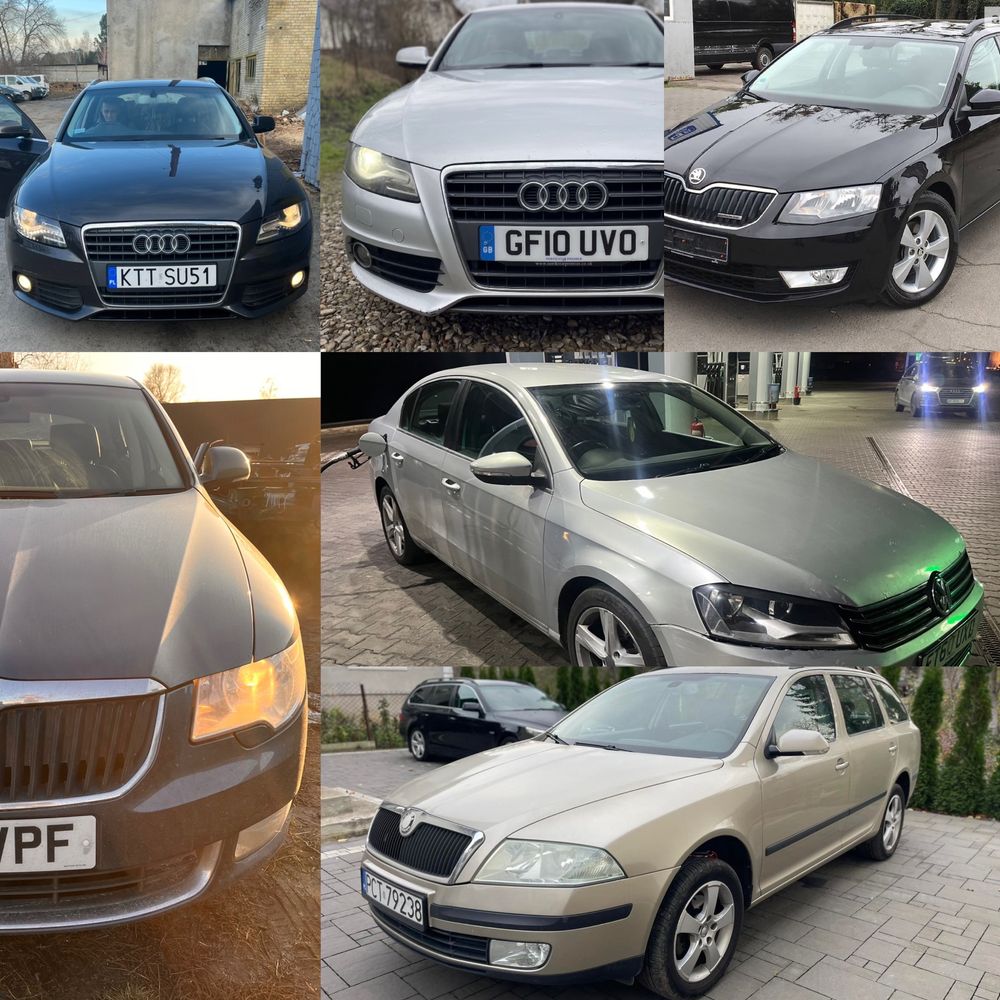 Volkswagen, Audi, Skoda.  Авторозборка Passat b5, b6, b7, A4 b8, a6 c5