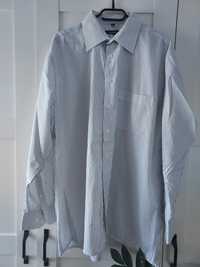 Męska koszula biała pasy XL/ 2XL C.Comberti