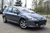 Peugeot 307 1.6 Benzyna109KM,LIFT^7 Foteli^BiałeZEGARY,NAVI,Panorama,ALU16,Śliczny