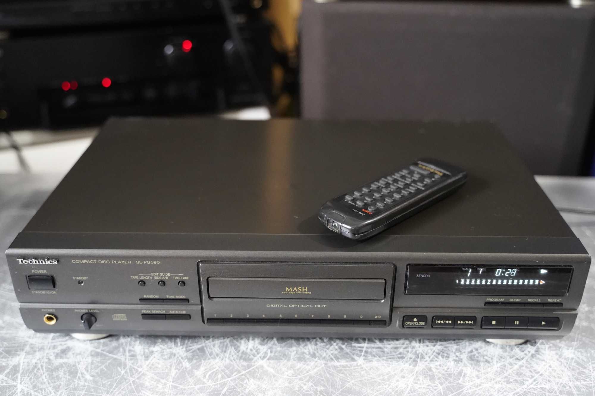 Odtwarzacz CD TECHNICS SLPG 590A-optical-pilot oryg.