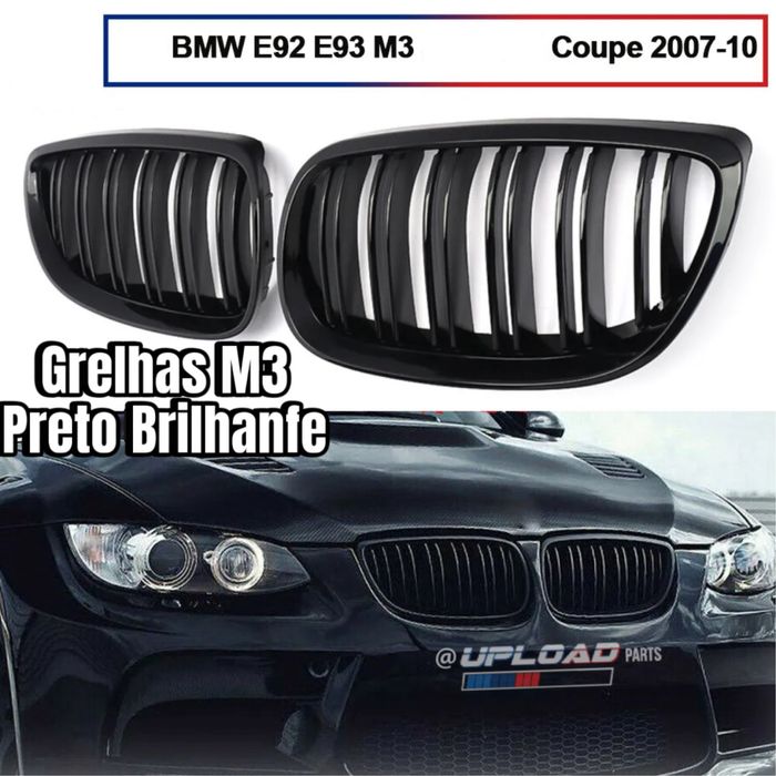 Grelhas Duplas - BMW E92/E93 Série 3 - 2007 a 20013 Coupe Cabrio