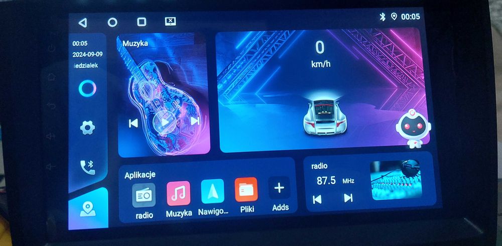 Android 13 4/64 radio samochodowe do Mercedes-Benz C/GLK 2005- 2009
