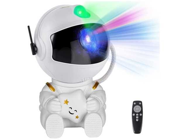 Robot projektor lampa nocna