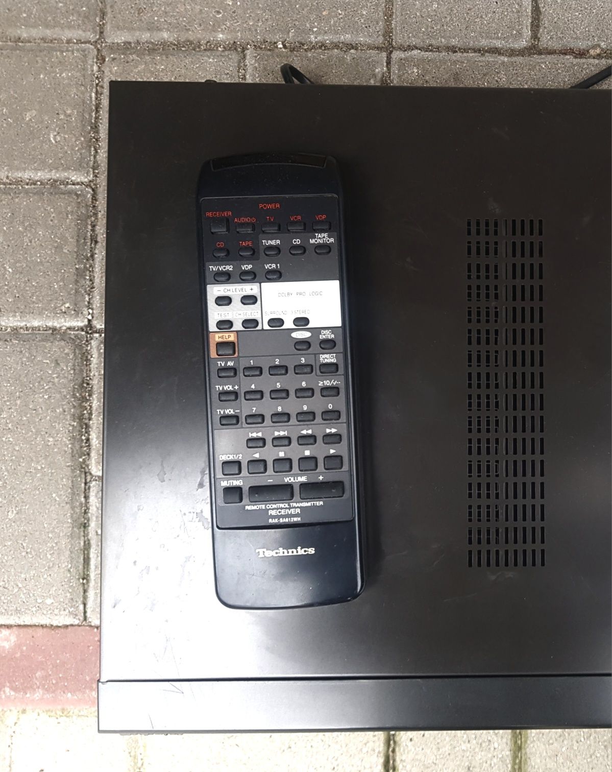 Amplituner Technics SA EX700 z pilotem