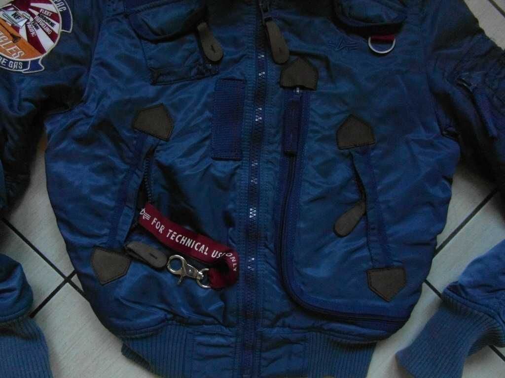 ALPHA INDUSTRIES - Kurtka/Flek _Injector Flight_Flyers/ Pilotka _S