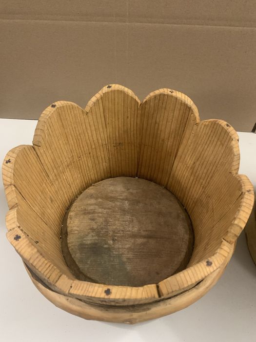 Старовинний дерев'яний посуд, деревʼяні миски