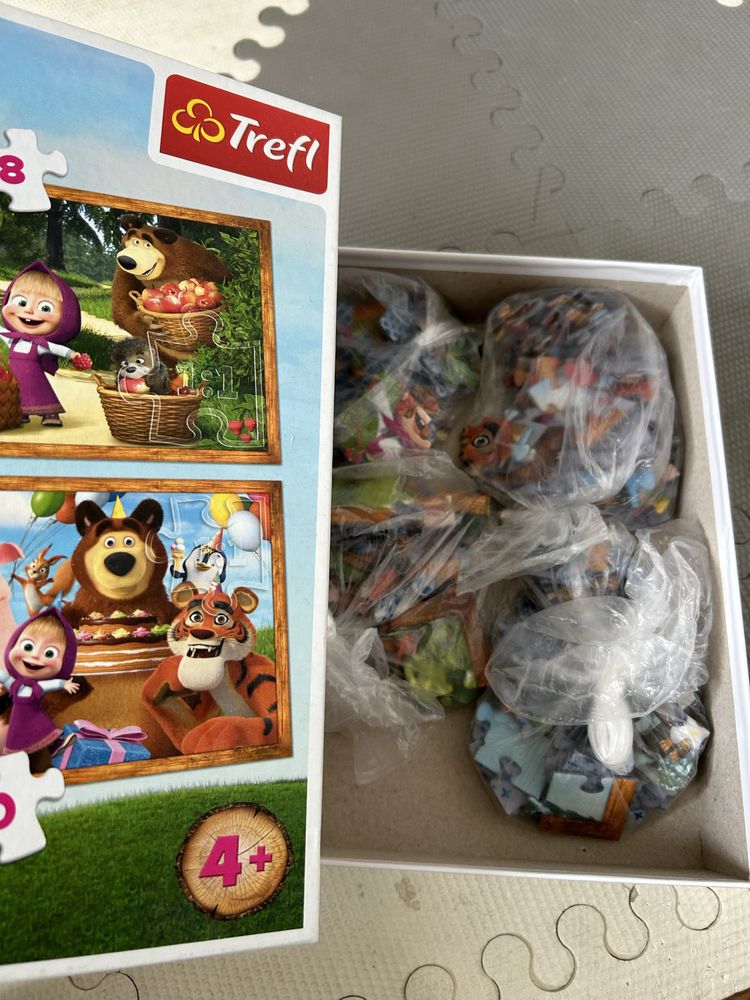 Puzzle Trefl Masha and the bear