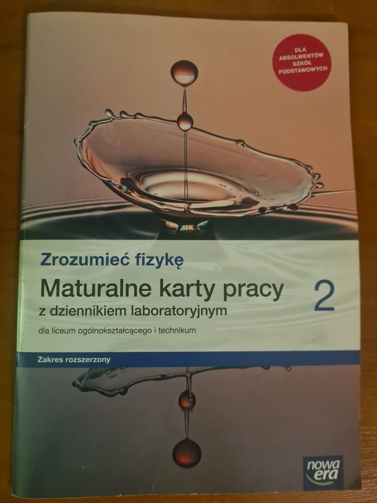 Zrozumieć fizykę 2 Maturalne karty pracy